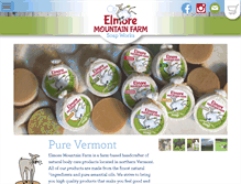 Tablet Screenshot of elmoremountainfarm.com